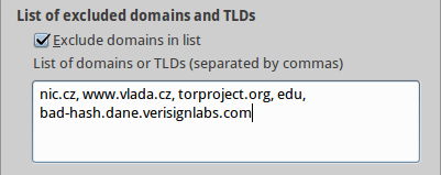 Validator settings